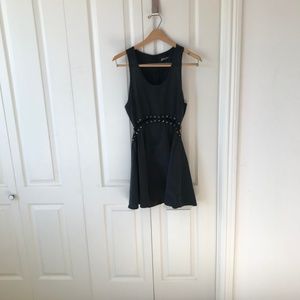 Edgy Black Dress